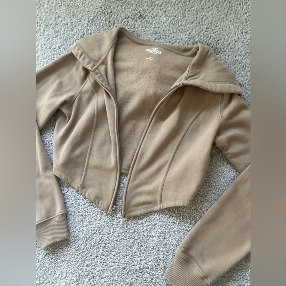 Hollister Crop Jacket Size M